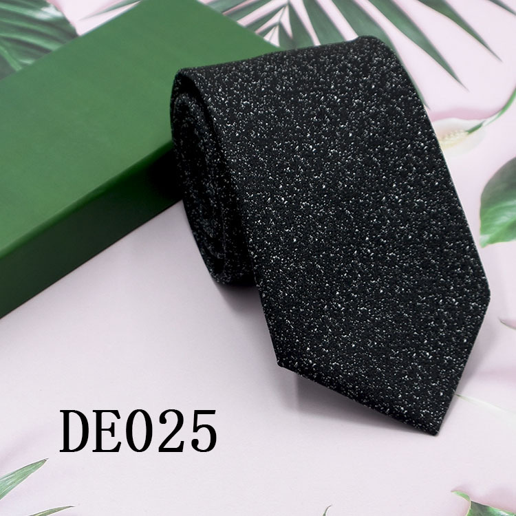 Lazo de los hombres 8cm ropa formal negocios moda profesional corbata rayas Plaid color sólido nuevo traje empate