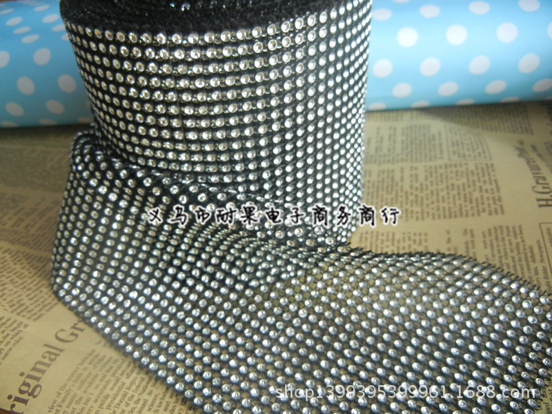 现货供应 24排钻黑+银/银色仿钻/空心钻/真空环保电镀/网钻/线钻