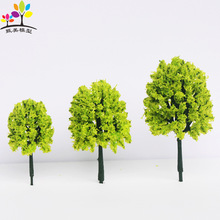 建筑沙盘微景观小树迷你手工模型树成品仿真环艺景观塑料绿植樟树