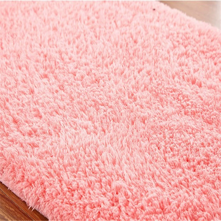 Cross -border explosion European and American hot -selling oval lamb cashmere carpet bathroom bathroom anti -slip door pad