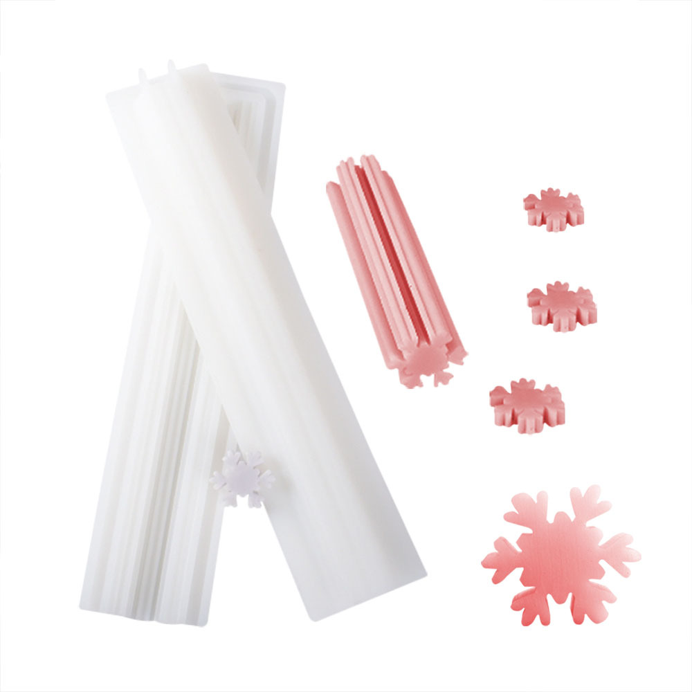 실리콘 눈송이 튜브 몰드