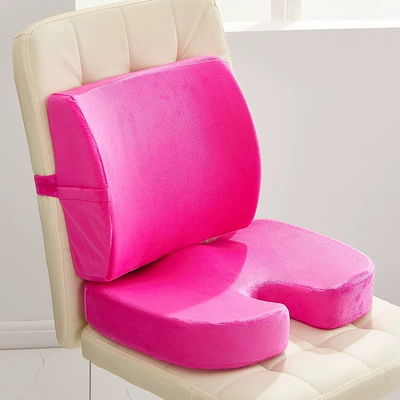 Waist support — Lumbar Pillow Set Wholesale - set-flannelette-rose-red