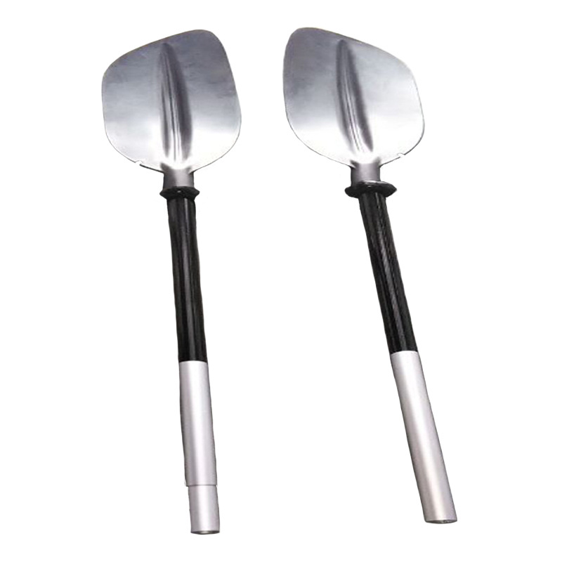 供應運動戶外涉水用品遊船皮劃艇配件控舵黑色  雙節鋁合金杆劃槳