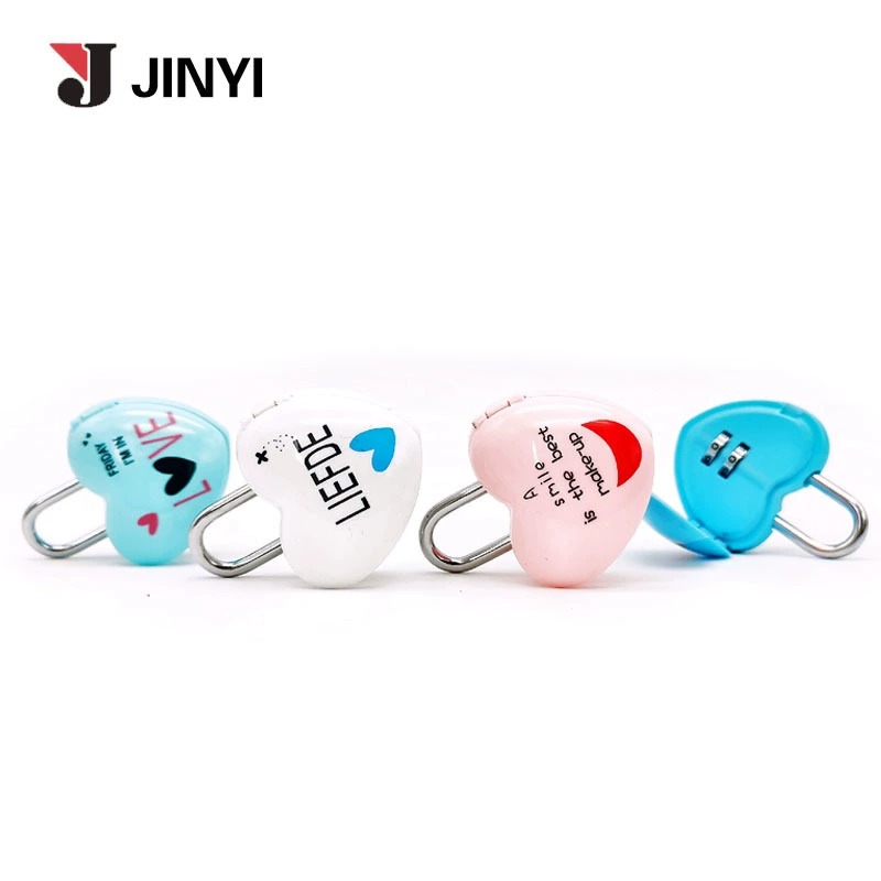 Замок для багажа из цинкового сплава, мини-комбинированный замок для чемодана, небольшой навесной замок, оптовая продажа от производителя, креативный подарок