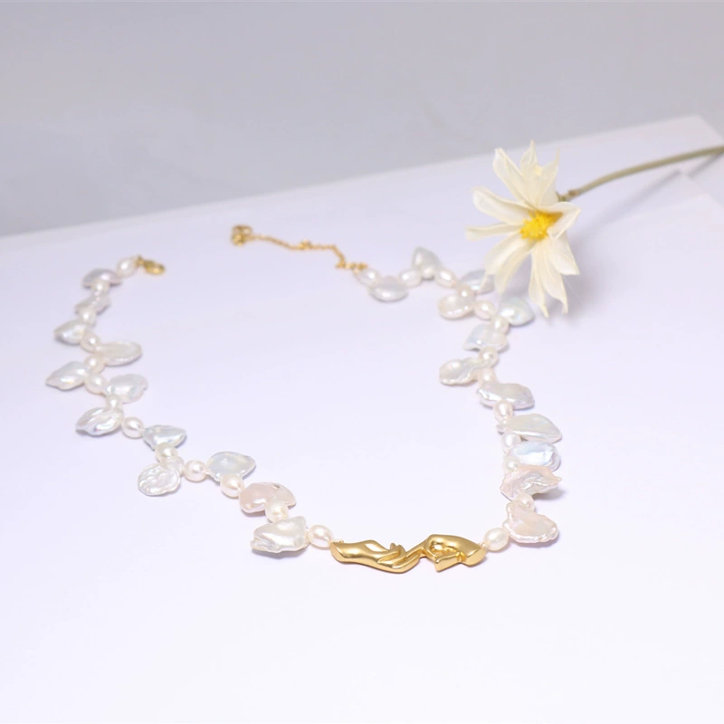 П necklace from pearl, chain for key bag , bracelet, set, accessory