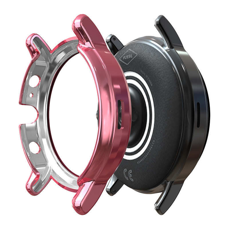 Applicable Fossil Fossil Gen5 4026 protective case FTW-4026 all-inclusive TPU electroplating drop-resistant protective case