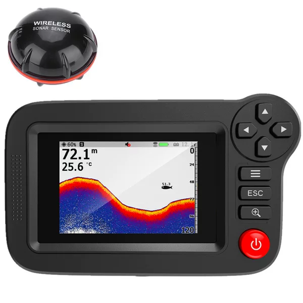High-Definition Camera for Fish Detection, Underwater Sonar Camera, Visual Fish Finder, Fishing Gear, Fish Detection Device