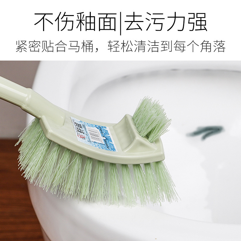 Cepillo de inodoro directo de fábrica cepillo de inodoro de doble uso montado en la pared herramientas de limpieza doméstica cepillo de plástico al por mayor