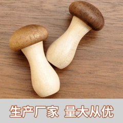 Japanese zakka groceries ancient wood popular mushroom chopsticks creative wooden cute chopstick holder mushroom crafts ornaments