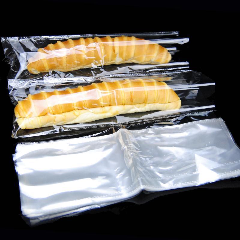 长条毛毛虫袋面包袋饼干点心袋 法棍大列巴 烘焙食品包装袋100个