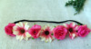 Realistic headband solar-powered suitable for photo sessions, children's props, hair accessory, roses, sunflower