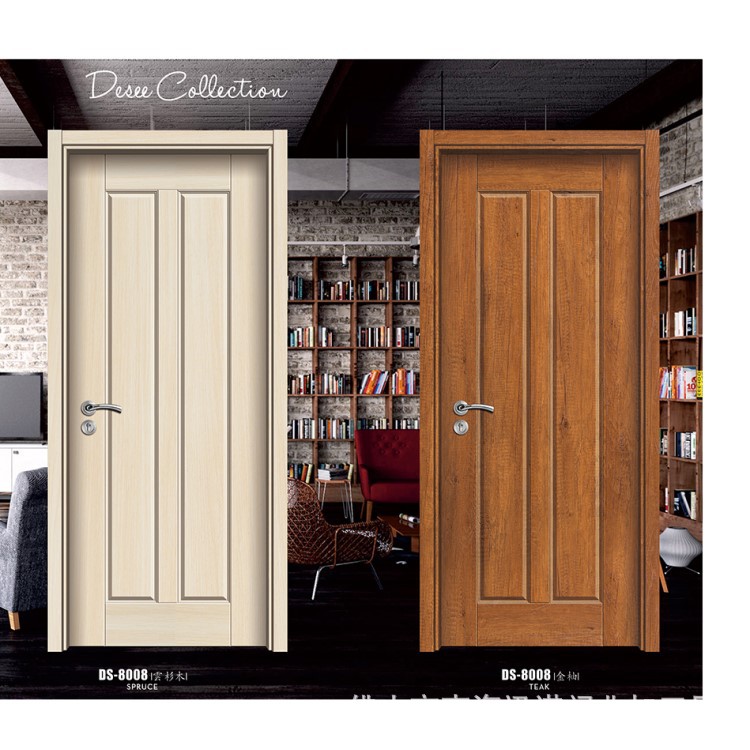 Fábrica al por mayor de bajo precio conjunto de puerta sin pintura panel de puerta reforzado Puerta de ingeniería servicio de instalación a nivel nacional disponible