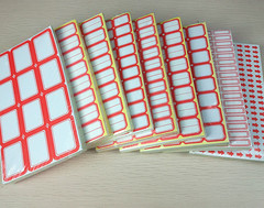 不乾膠標籤紙 不乾膠口取紙 高粘不乾膠紙  70張/包