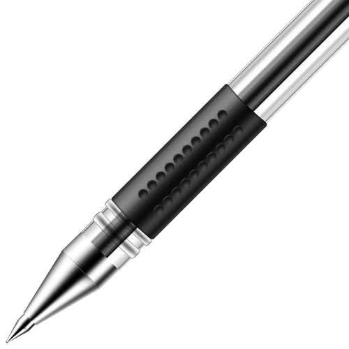 Deli Deli gel pen office supplies 6600ES signature pen black water pen 12 pieces/box stationery