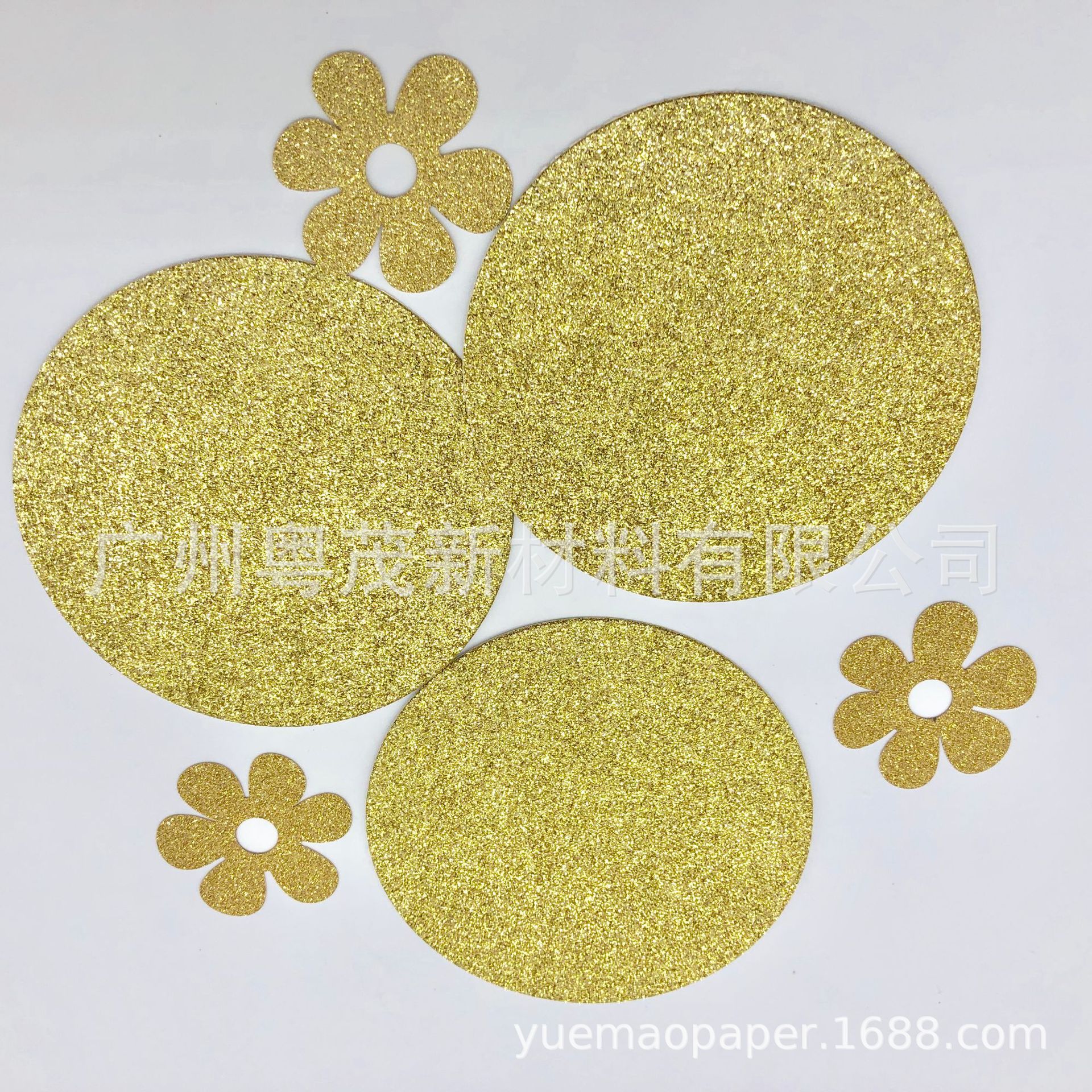 6209淡金-亚马逊专供 12''x12''闪光金葱纸 DIY生日派对装饰