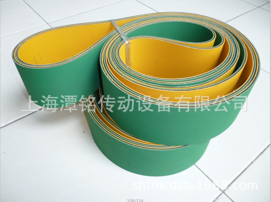 供应高速平皮带、尼龙片基带、造纸印刷包装行业工业平面传动带