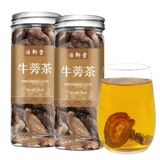 Быки и чайные банки, хризантемы, коровьи быки.