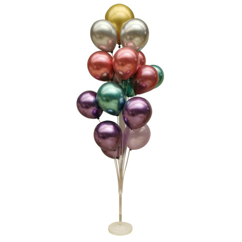 Birthday tree column arrangement bracket wedding decoration balloon heightening road wedding banquet table floating decoration supplies column road guide