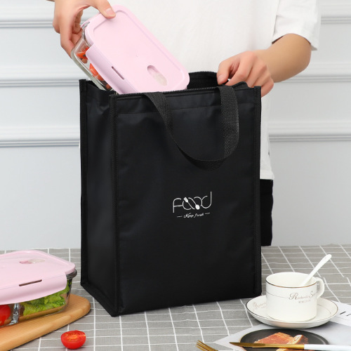 Thickened lunch box bag, large lunch bag, lunch bag with meals, warm and refrigerated work portable thermal insulation bag wholesale