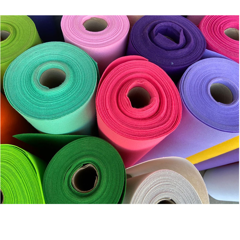 Multi-Especificación de tela de fieltro de colores pegamento niños DIY bolsas de jardín de infantes tela no tejida artesanía de Navidad fieltro de tela