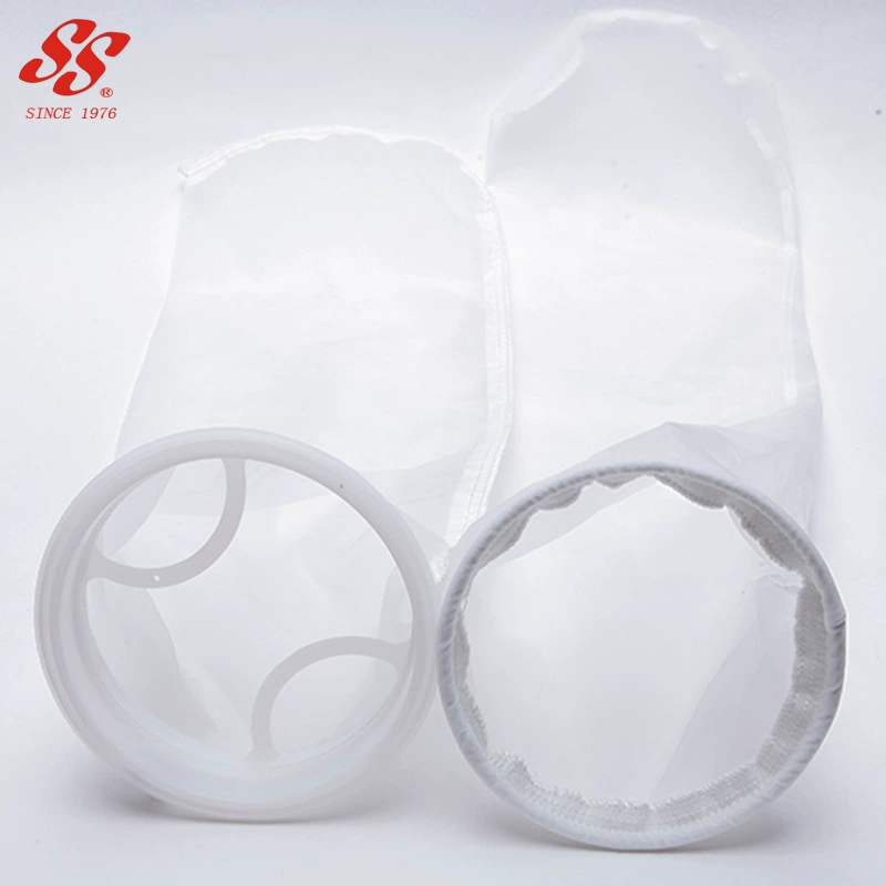 Фильтр-мешок, нейлоновый фильтр-мешок, пластиковый кольцевой фильтр-мешок для рта, нейлоновый сетчатый мешок для аквариума, 100 сеток