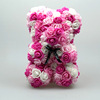 Valentine's Day Gift Creative 25cm Rose Bear Gift Box Pe Flower Romantic Bubble Bear Holding Bear