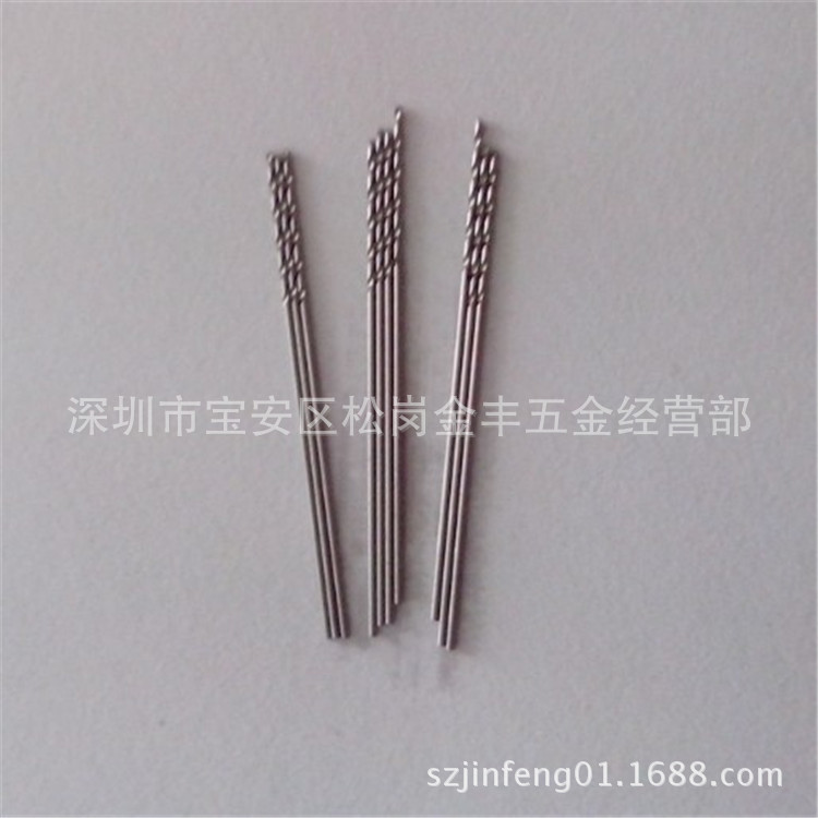 现货供应钟表行业加工表壳用钻头0.65 TANBIT高钴钻头0.3 右钻0.5