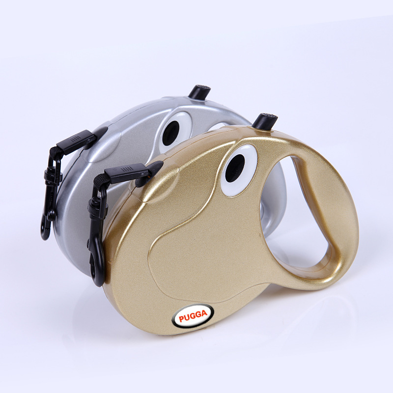 Transfronterizo de Amazon PUGGA cuerda de tracción retráctil Cadena de perro de tracción para mascotas cuerda para perros grandes, medianos y pequeños cuerda para caminar para perros