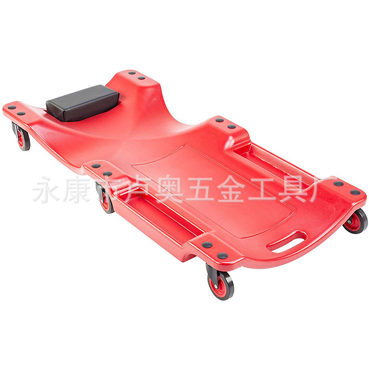 Engrosamiento de reparación de coche acostado tablero de reparación herramienta de patín de coche herramienta de reparación de Chasis de coche polea acostado tablero