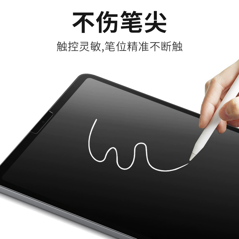 Совместимый iPad 11‑дюйм/12.9‑дюйм антишпионская мембранная пленка антишпионская писчая пленка, iPad 10.2 очисточная пленка