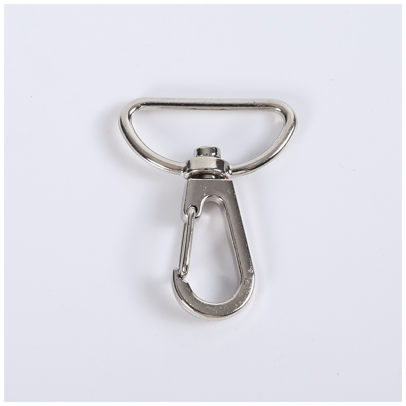 Bolso mochila pescado boca hebilla 1 pulgadas mascota tracción gancho fábrica en stock perro hebilla documentos correas llavero