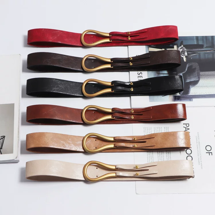 Universal buckle, shirt, waist belt, dress, skirt, (Cross-border trading), wholesale, Korean style