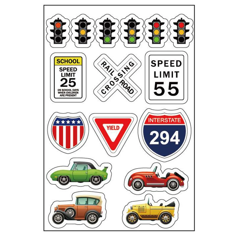 Children's sticker for bedroom on wall