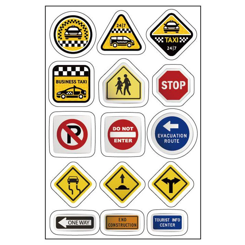Children's sticker for bedroom on wall