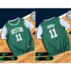 Fake two pieces (white sleeve) Celtics Green No. 11
