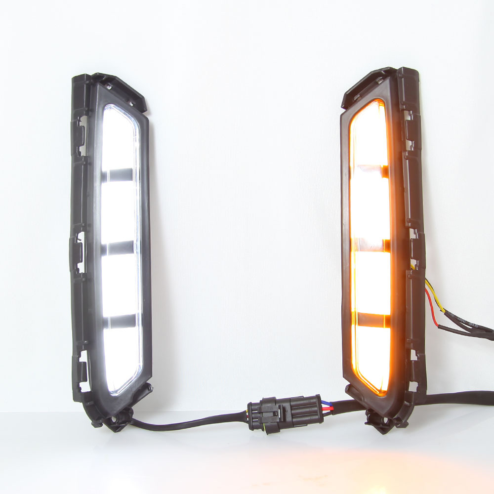 Para 18-19 Elantra Luz de marcha diurna LED Luz de marcha diurna Elantra luz diurna