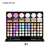 Matte eyeshadow palette, multicoloured eye shadow, lip gloss, 78 colors, 88 colors, 120 colors