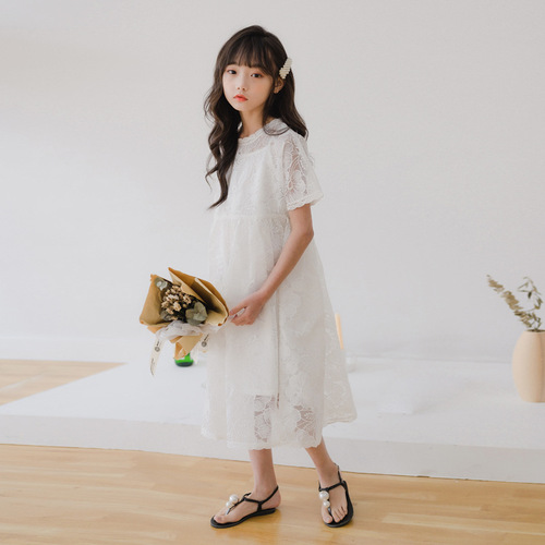 Little Girl Dress with Big Kid Features