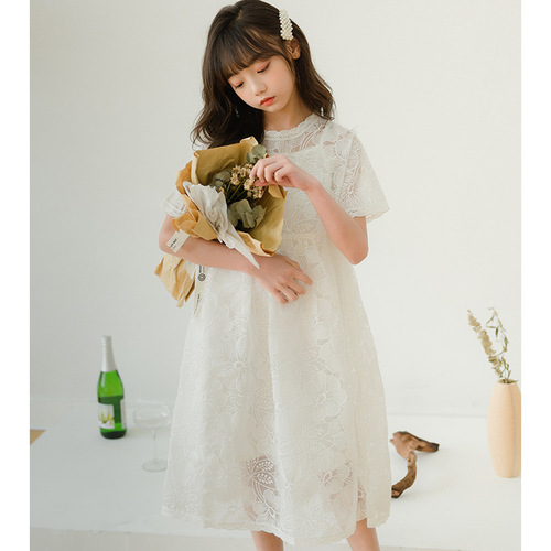 Little Girl Dress with Big Kid Features