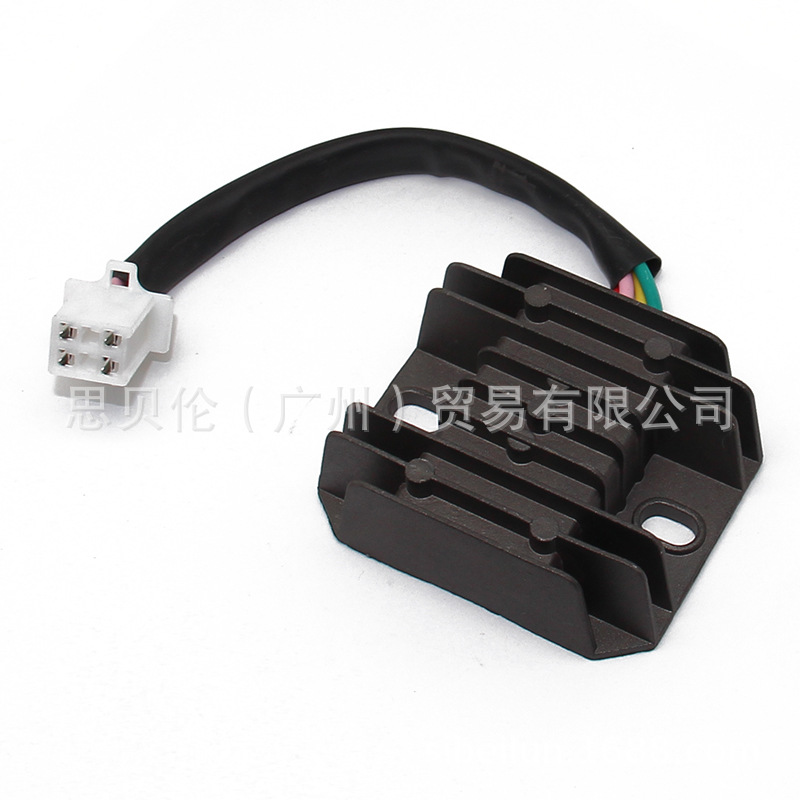 12V scooter motocicleta XF4 pin cargador regulador de voltaje GY6/50CC/125CC/150CC rectificador