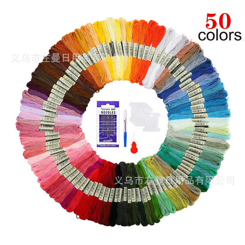 Cross -stitch 100 -color embroidery line 150 color DMC color…