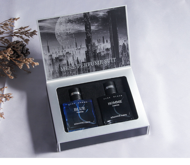 Foreign Trade Internet Celebrity Popular Charming Men's Perfume Set Vietnamese Perfume Gift Box Long-lasting Light Fragrance Cologne