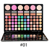 Eyeshadow palette, eye shadow, matte lip gloss, makeup primer, 78 colors, earth tones, set