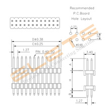 ���1.27&times;1.27mm�p�ܼӸ�ֱ��80���p��ֱ��