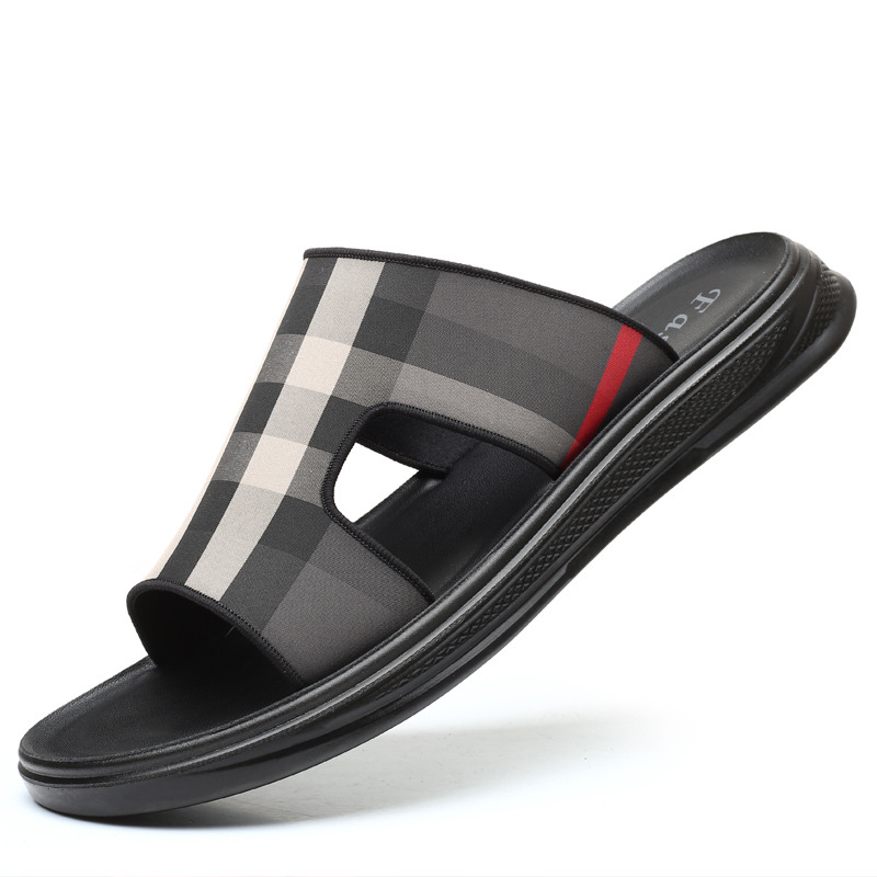 Zapatillas 2021 nuevas sandalias de verano para Hombre Zapatos de playa antideslizantes de moda personalidad sandalias casuales de celebridades de Internet para hombres