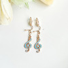 Cute cartoon earrings, fresh children's short ear clips, Korean style, simple and elegant design, no pierced ears, wholesale