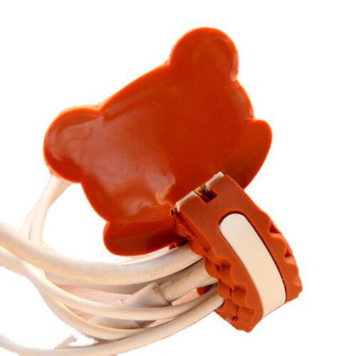 Cute Cartoon Creative Data Cable Winder Cable Manager Headphone Cable Storage Sawtooth Cable Winder Cable Winder