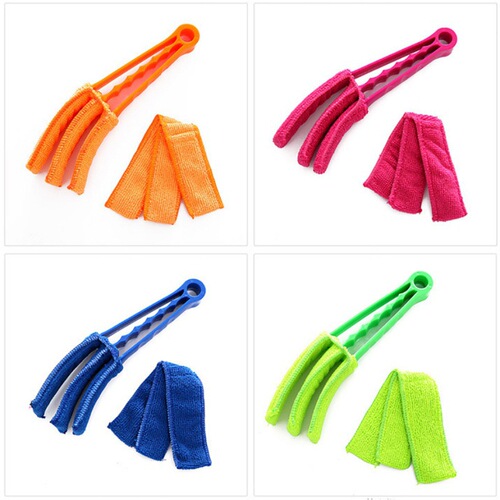 Detachable Venetian blind brush for cleaning car interior air vent gaps, dust removal cleaning tool, automotive air conditioning brush