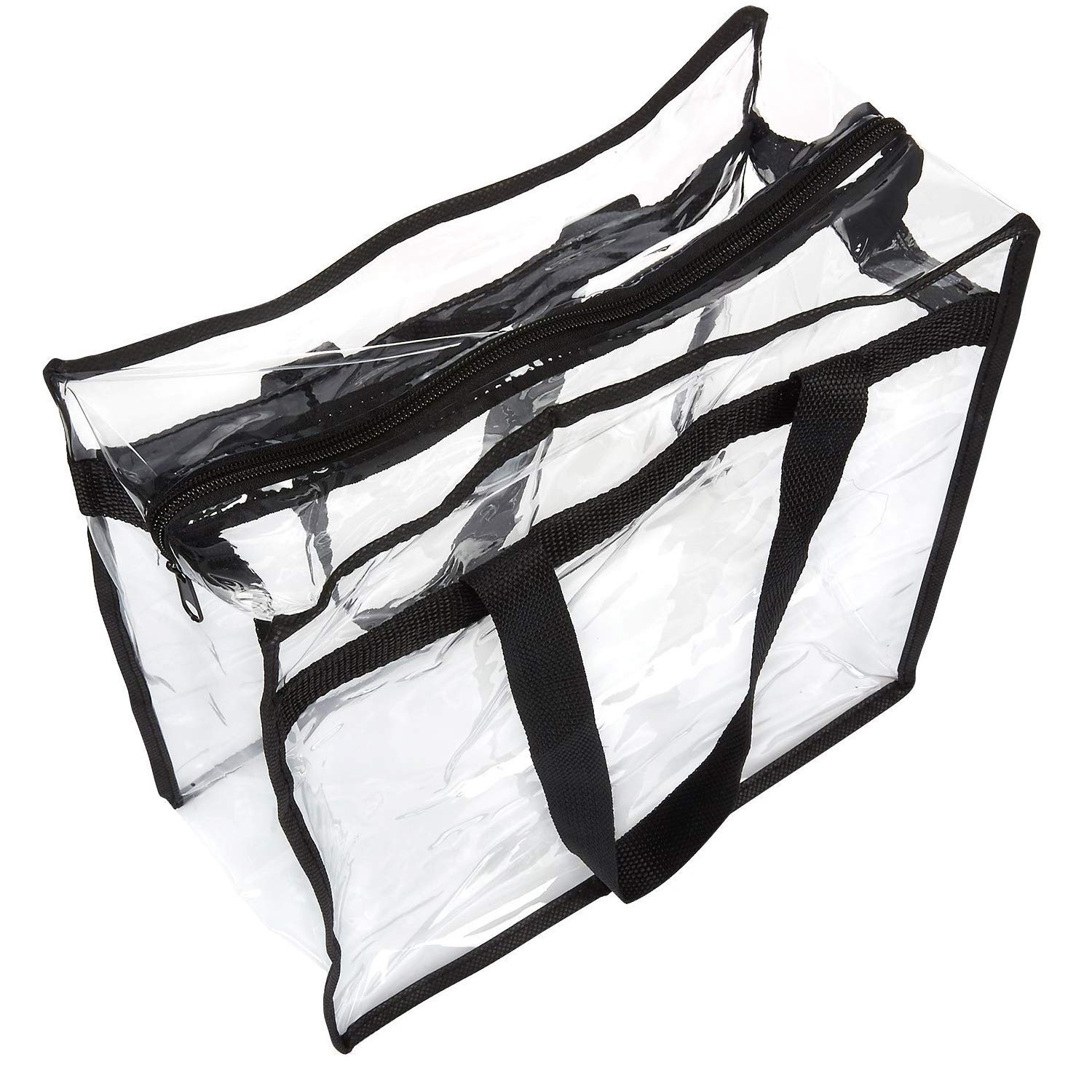 Amazon popular bolso de PVC transparente Juego de Pelota concierto compras bolso de compras