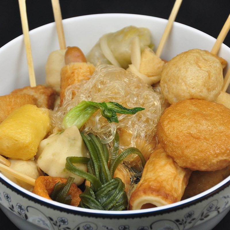 Special combination of seafood Oden ingredients for 711 spicy convenience store hot pot supplies wholesale for commercial use